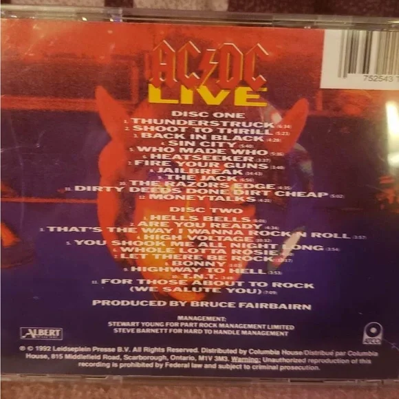 AC/DC CD - Picture 2 of 2